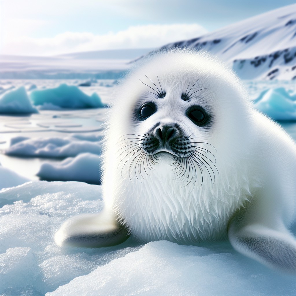 cute baby seal